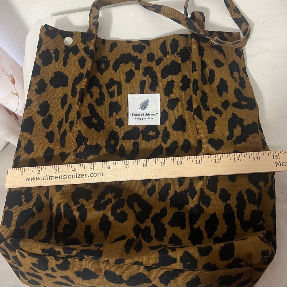 Corduroy Tote Bag Women,Shoulder Handbags,Travel Bag “You Need This One” NWOT - Picture 8 of 8